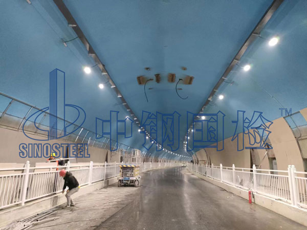 隧道防火板检测