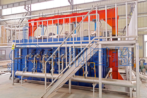 水平燃烧炉设备