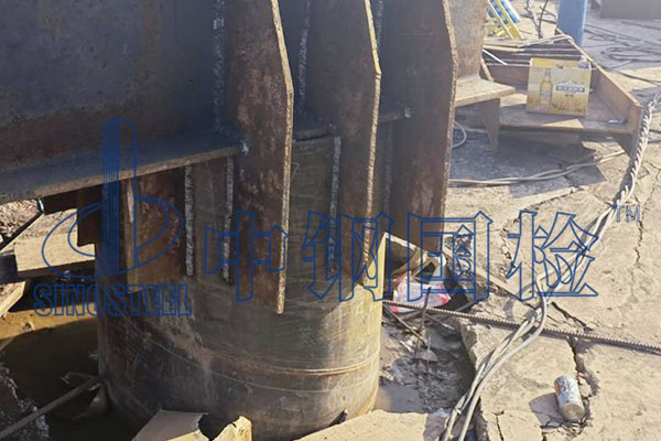 钢管桩焊缝检测