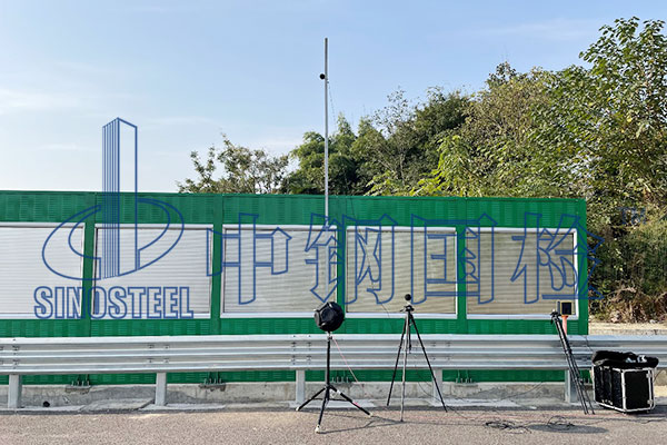 金属声屏障检测